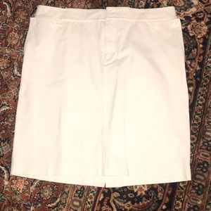 Ralph Lauren White Knee-length Skirt